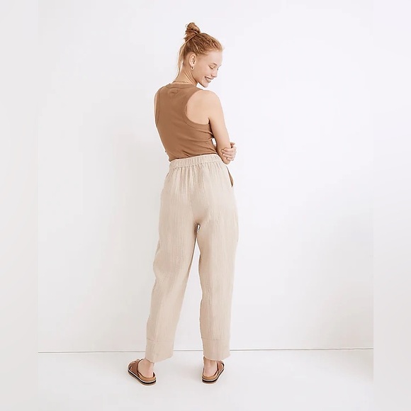 Madewell Lightspun Pull-On Balloon Pants - Picture 3 of 9